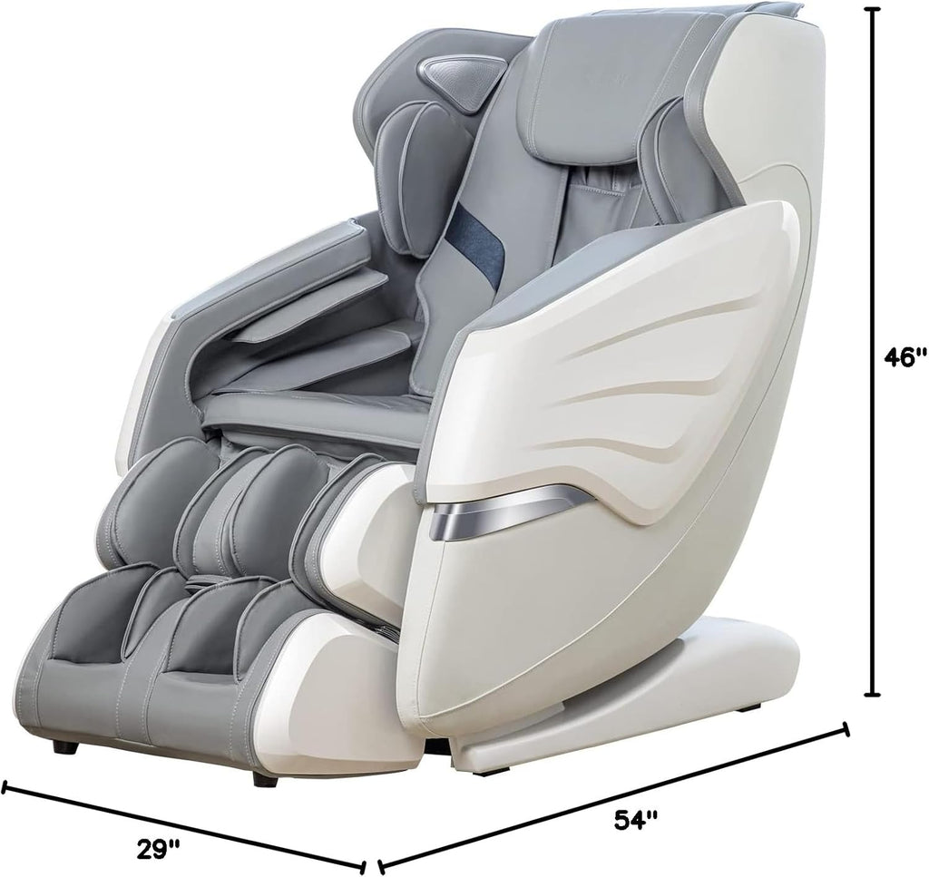 Zero Gravity Massage Chair with AI Voice and App Control, Gray J939