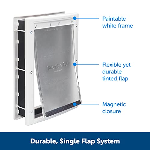 PetSafe Never Rust Dog and Cat Door, Medium, Up to 40 lb P274