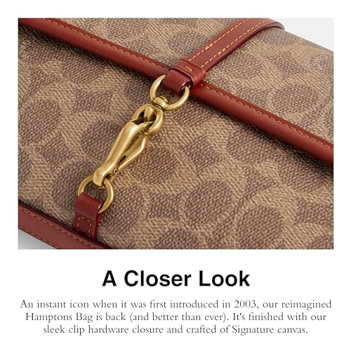 Coach Women's Coated Canvas Signature Hamptons Bag U5644