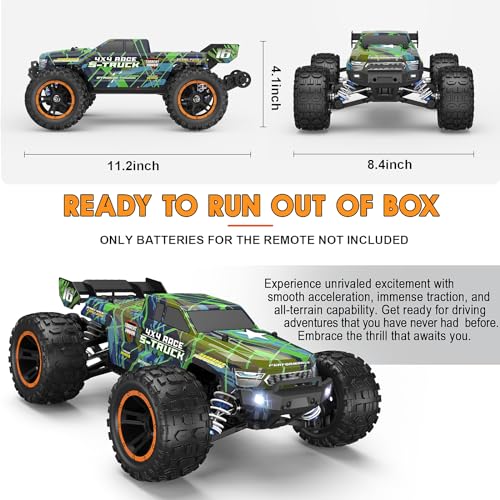 HAIBOXING 16890SA 1/16 Scale 4WD Brushless RC Truck, All-Terrain Off-Road Semi-Truck B890246