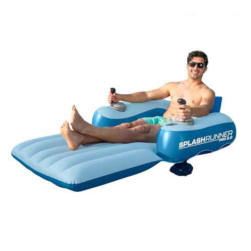 PoolCandy Splash Runner Motorized Pool Lounger