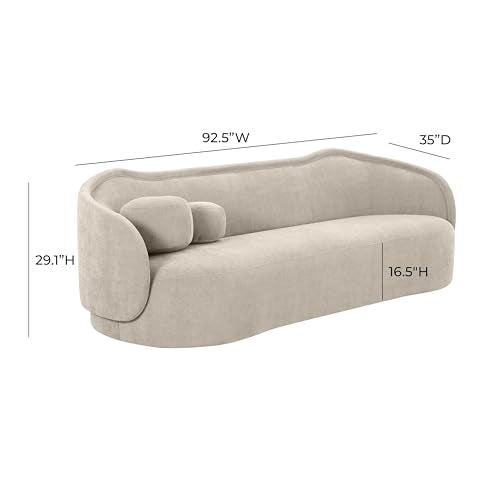 Tov Furniture Circe Textured Velvet Sofa H69358