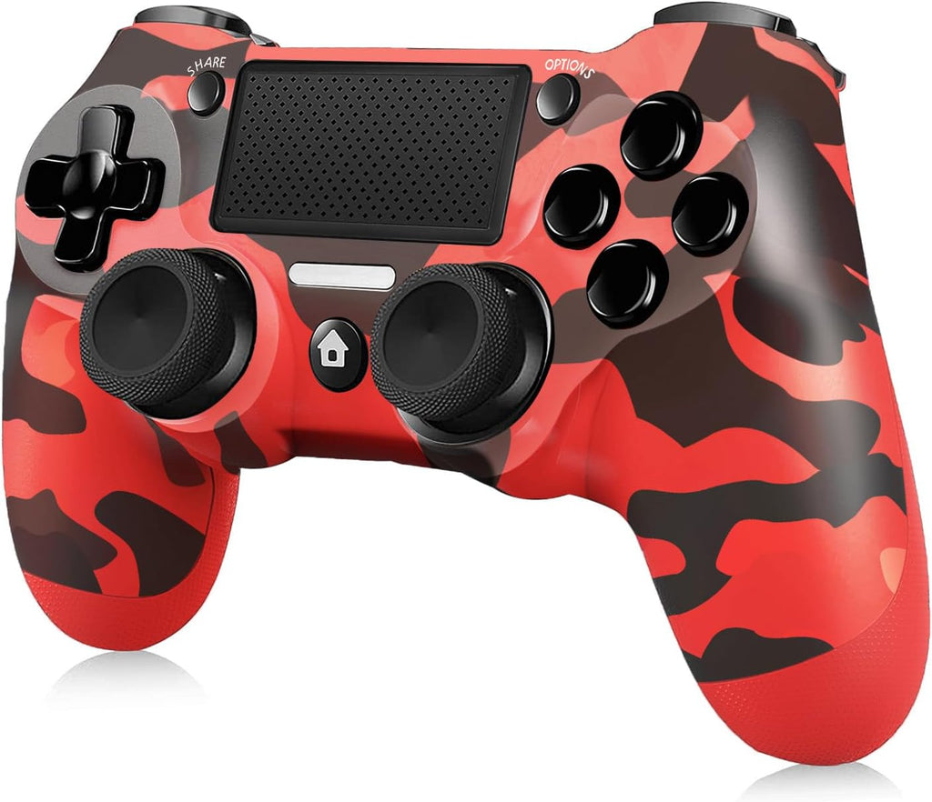Wireless Controller Compatible with Ps4/Ps4 Slim/Ps4 Pro,with Dual Vibration Game Joystick