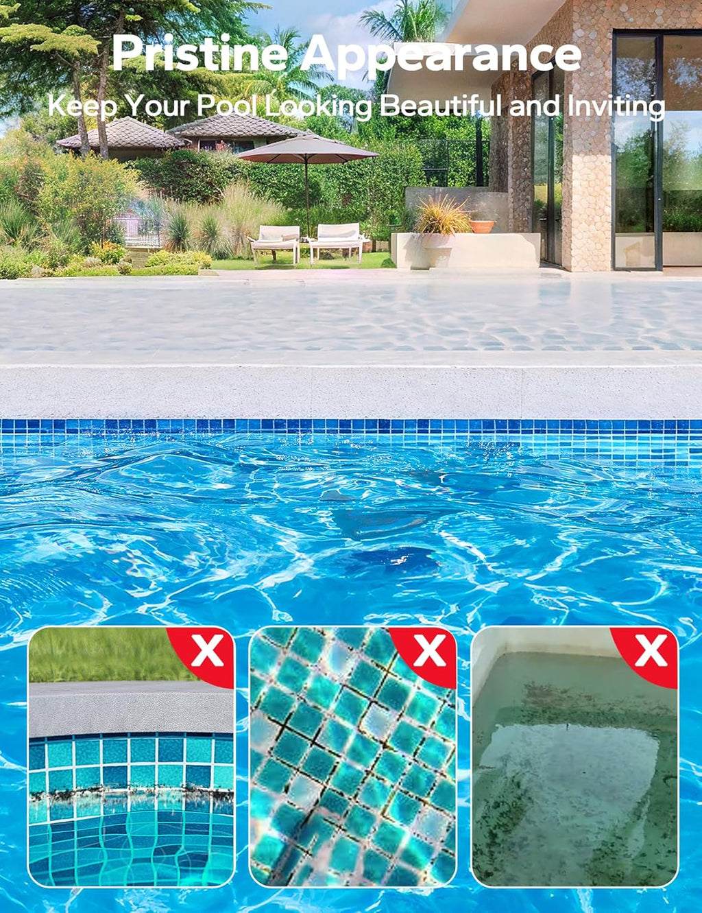 Pool Closing Kit for Above Ground Pool, 3 in 1 Winterizing Kit, Up to 15,000 Gallons G146