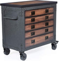 DuraMax 36" 5 Drawer Rolling Tool Chest with Wood Top 68006