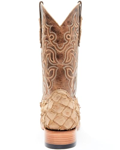 Cody James Men's Exotic Pirarucu Western Boot Broad Square Toe X11199