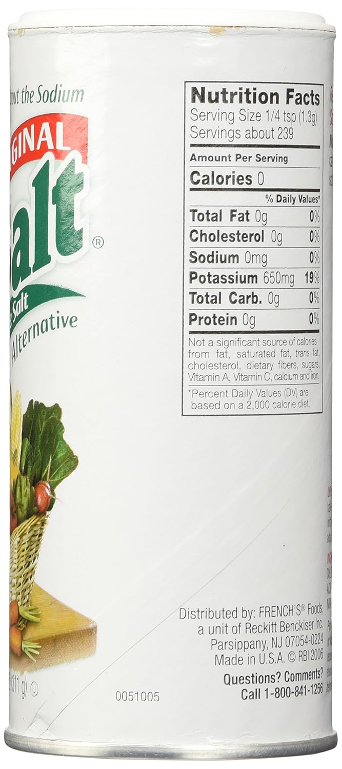 NoSalt Original Sodium-Free Salt Alternative 11 oz (Pack of 2) Z23583