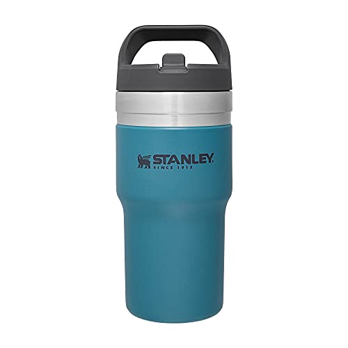 Stanley IceFlow Stainless Steel Tumbler with Straw - Vacuum Insulated Water Bottle for Home, Office or Car - Reusable Cup with Straw Leakproof Flip - Cold for 12 Hours or Iced for 2 Days