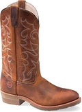 Double-H 12" Dylan Steel Toe Work Boots for Men - Leather Upper with PermaFresh Insole, Oil-and Slip-Resistant I.C.E. Outsole, Made in USA