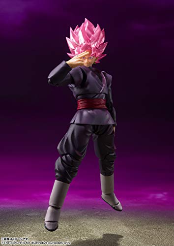 TAMASHII NATIONS Dragon Ball Super Goku Black Super Saiyan Rose S.H.Figuarts Action Figure I443759