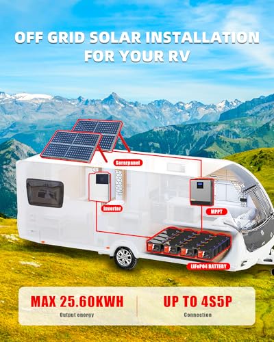 12V 100Ah LiFePO4 Battery with BMS for Solar, Marine, RV B6772