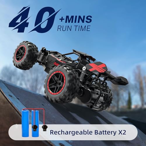 ACAMMZAR Remote Control Car, 1:18 High Speed RC Truck, Green I144