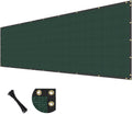 TANG Privacy Fence Screen Green 5' x 25' for Patio Garden Heavy Duty Residential Windscreen Fence Privacy Blockage for Backyard School Commercial Netting Fence Permeable 3 Years Warranty