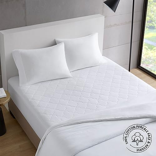 Sleep Philosophy Twin XL Cotton Quilted Mattress Pad Q957
