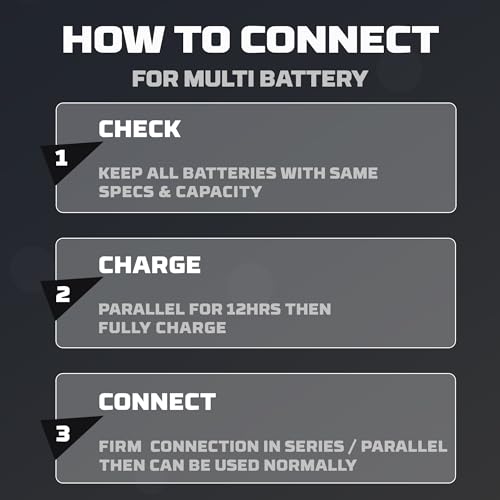 12V 100Ah LiFePO4 Lithium Battery with 100A BMS for RV Marine Off Grid V45695