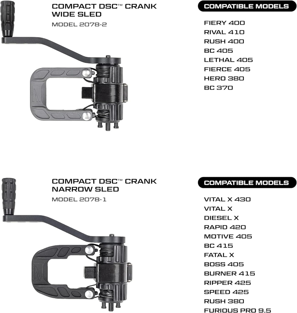 Killer Instinct Compact Dead Silent Crank Narrow Sled A3916