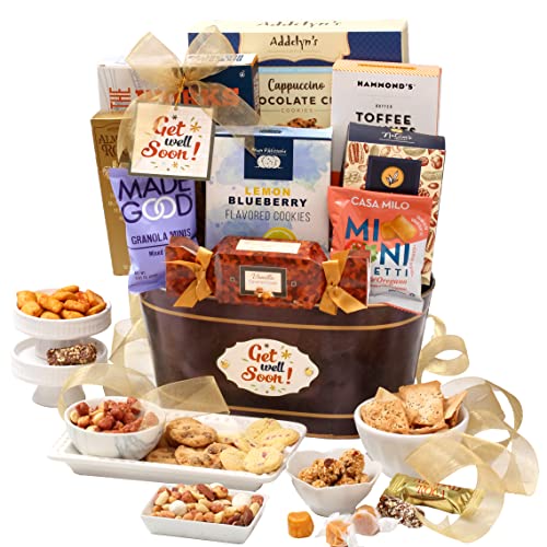 Broadway Basketeers Dried Fruit Gift Tray – Edible Gift Box Arrangements and Healthy Gourmet Gift Basket for Birthday, Appreciation, Thank You, Families, Sympathy