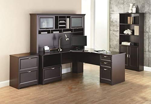 Realspace Magellan Performance Collection L Desk, Espresso E957648
