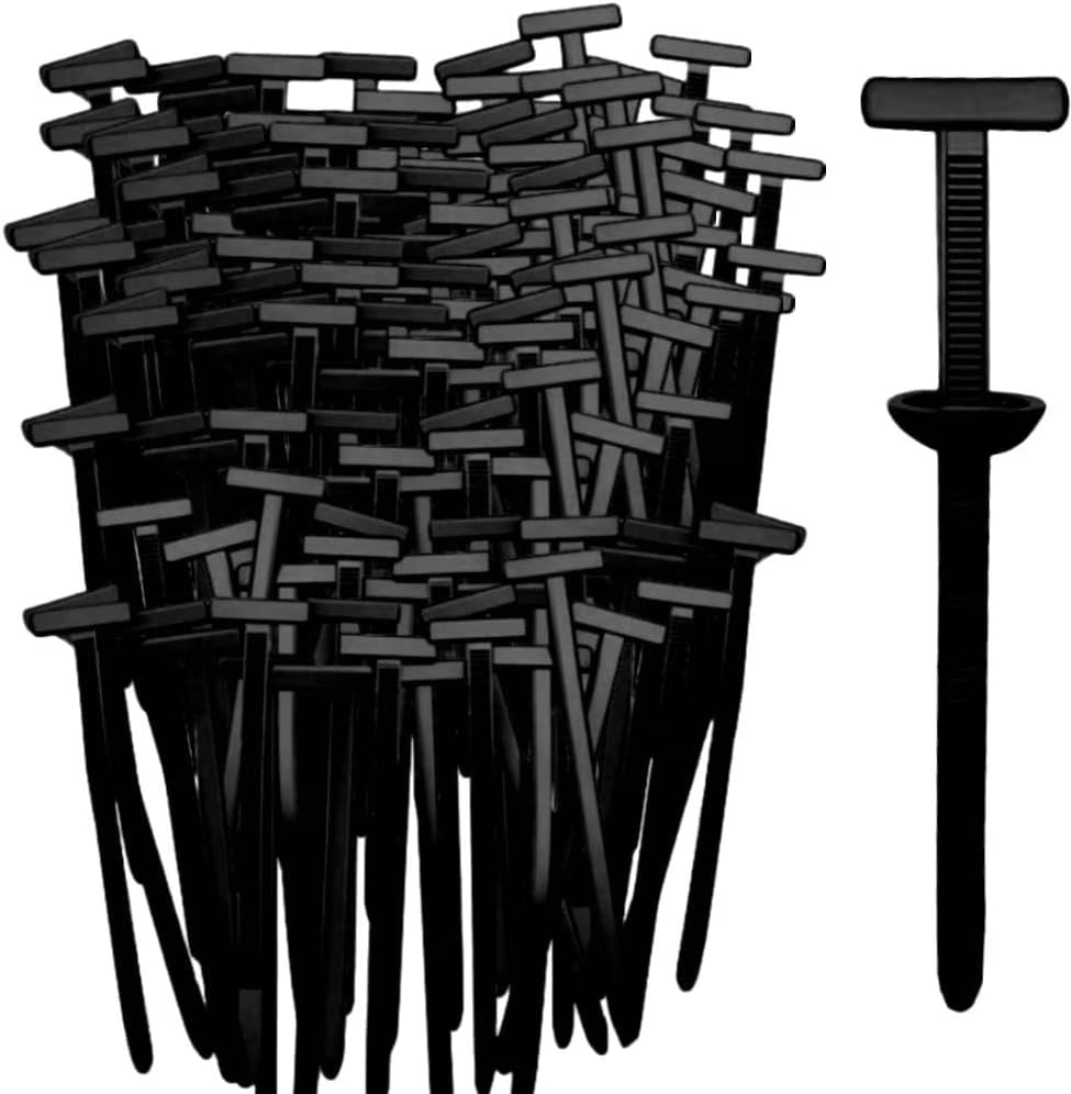 Nylon Universal Cable Tie Buckle, Heavy Duty Self-Locking Nylon Zip Ties Holder, New Multifunctional Cable Tie Buckle for Car Daily Repair
