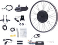 Electric Bike Conversion Kit, 28"/29"/700C Front Wheel E-Bike Hub Motor Kit, Brushless & Gearless Hub Motor Set E-Bicycle Conversion Kit 48V 1000W