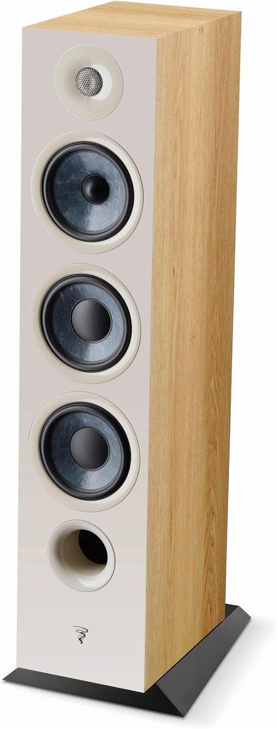 Focal Chora 826 3-Way Floorstanding Speakers, Light Wood C704094