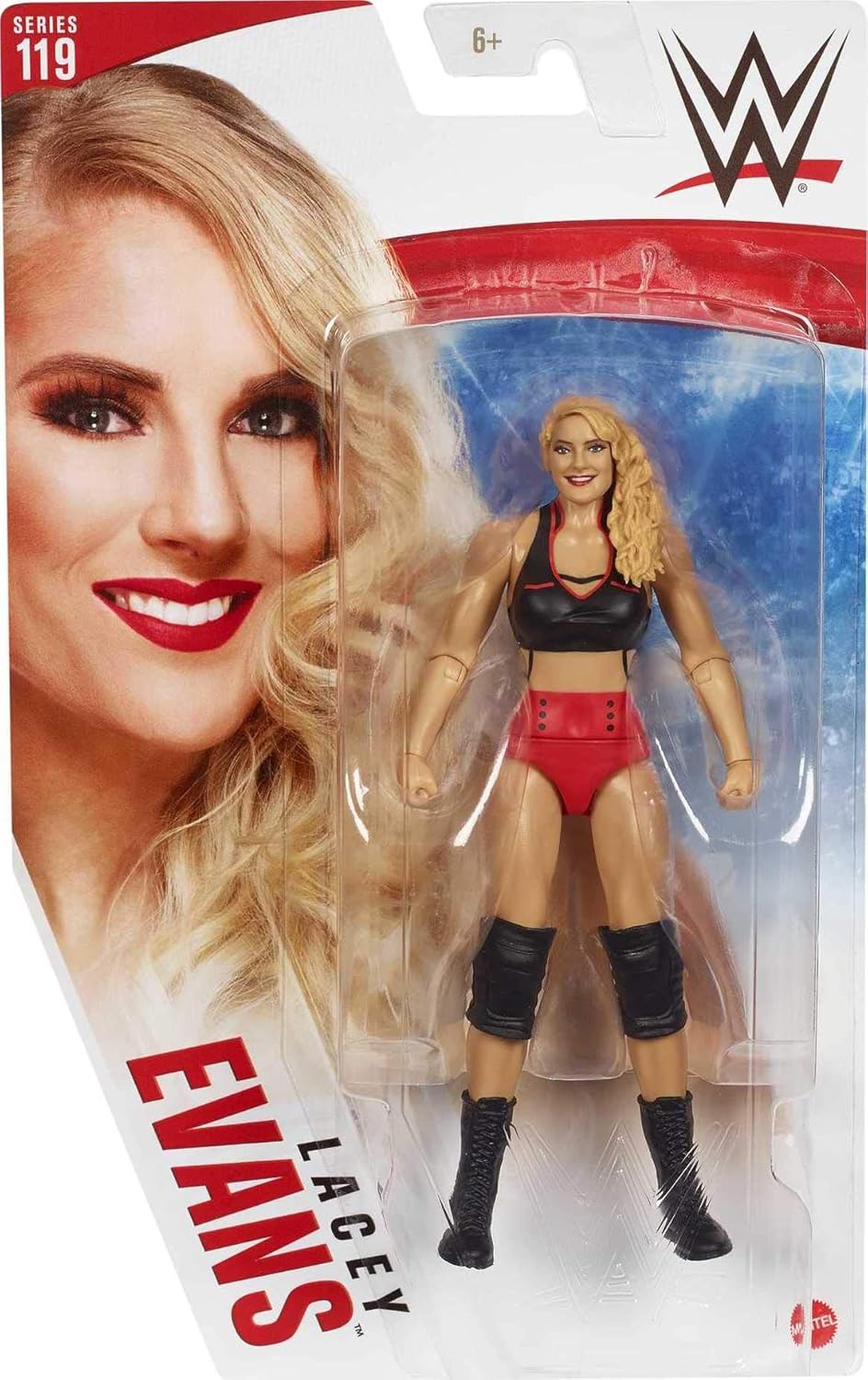 WWE Lacey Evans Action Figure, Posable 6-in Collectible Y4861