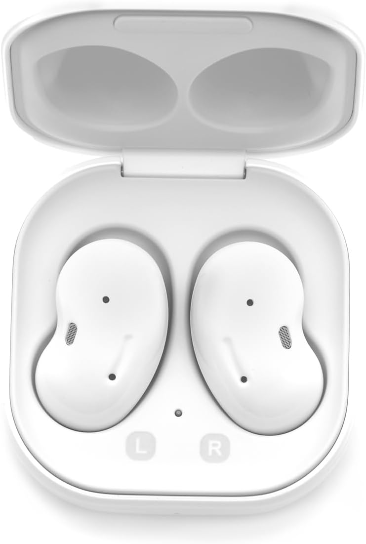 Samsung Galaxy Buds Live, Wireless Earbuds w/Active Noise Cancelling (Mystic White)