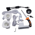 In Wall Cable Management Kit for TV &amp; Soundbar-Cord Concealer &amp; Power Kit - Powers Devices &amp; Hides All Cables US Plug