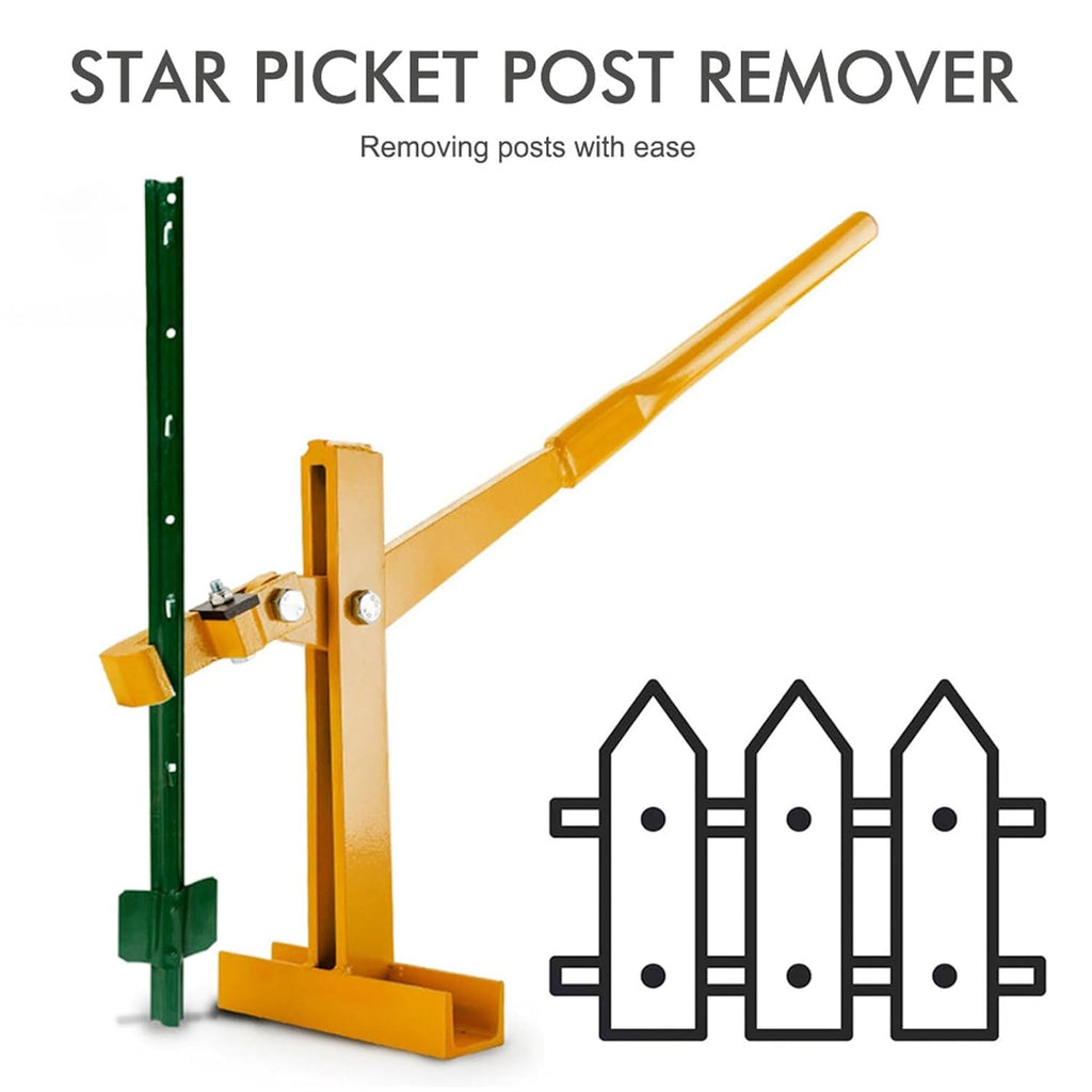 Heavy Duty Post Puller Set with Lifting Chain for Fence Posts O134688