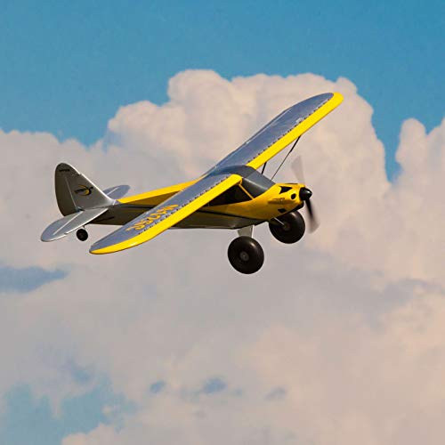 HobbyZone Carbon Cub S 2 1.3m BNF Basic RC Airplane Yellow B1796