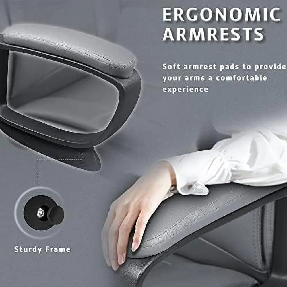 CCBIUOMBO Ergonomic High Back Executive Office Chair with Adjustable Height E33642