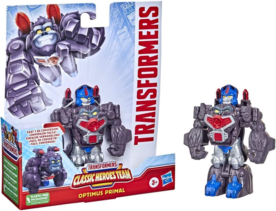 Transformers Classic Heroes Optimus Primal Converting Toy Action Figure H865