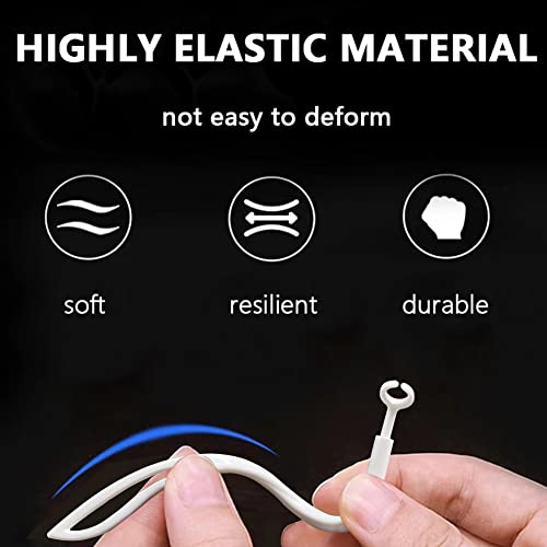 Ear Hooks Compatible with AirPods Pro 2nd Gen & AirPods 3 2 1 Gen, Transparent E64206