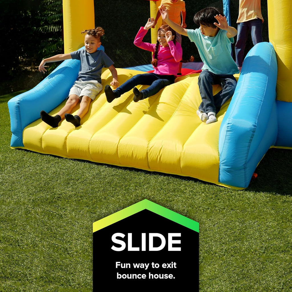 Sportspower My First Jump N Play Inflatable Bounce House with Air Blower B949803