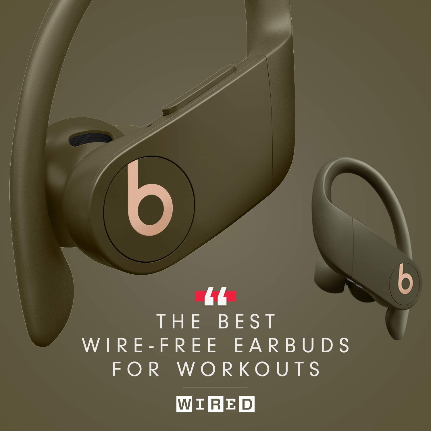 Powerbeats Pro Wireless Earbuds with H1 Chip, Sweat Resistant, Moss P68420