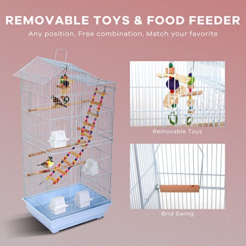 Bird Cage 39 inch with Stand for Small Birds X864110