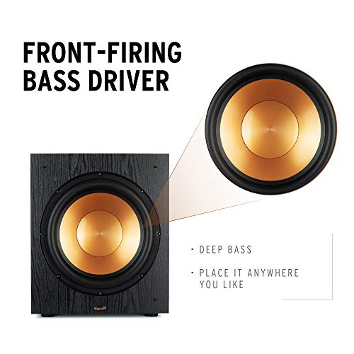 Klipsch SUB-120-BLACK Synergy Black Label Subwoofer Speaker Pair H471699