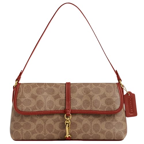Coach Womens Coated Canvas Signature Hamptons Bag