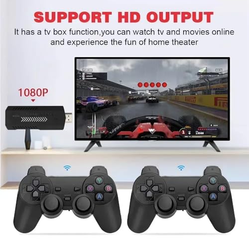 X2+ Game Stick 2.4G Wireless Controller Gamepad for Retro Game Console X7199