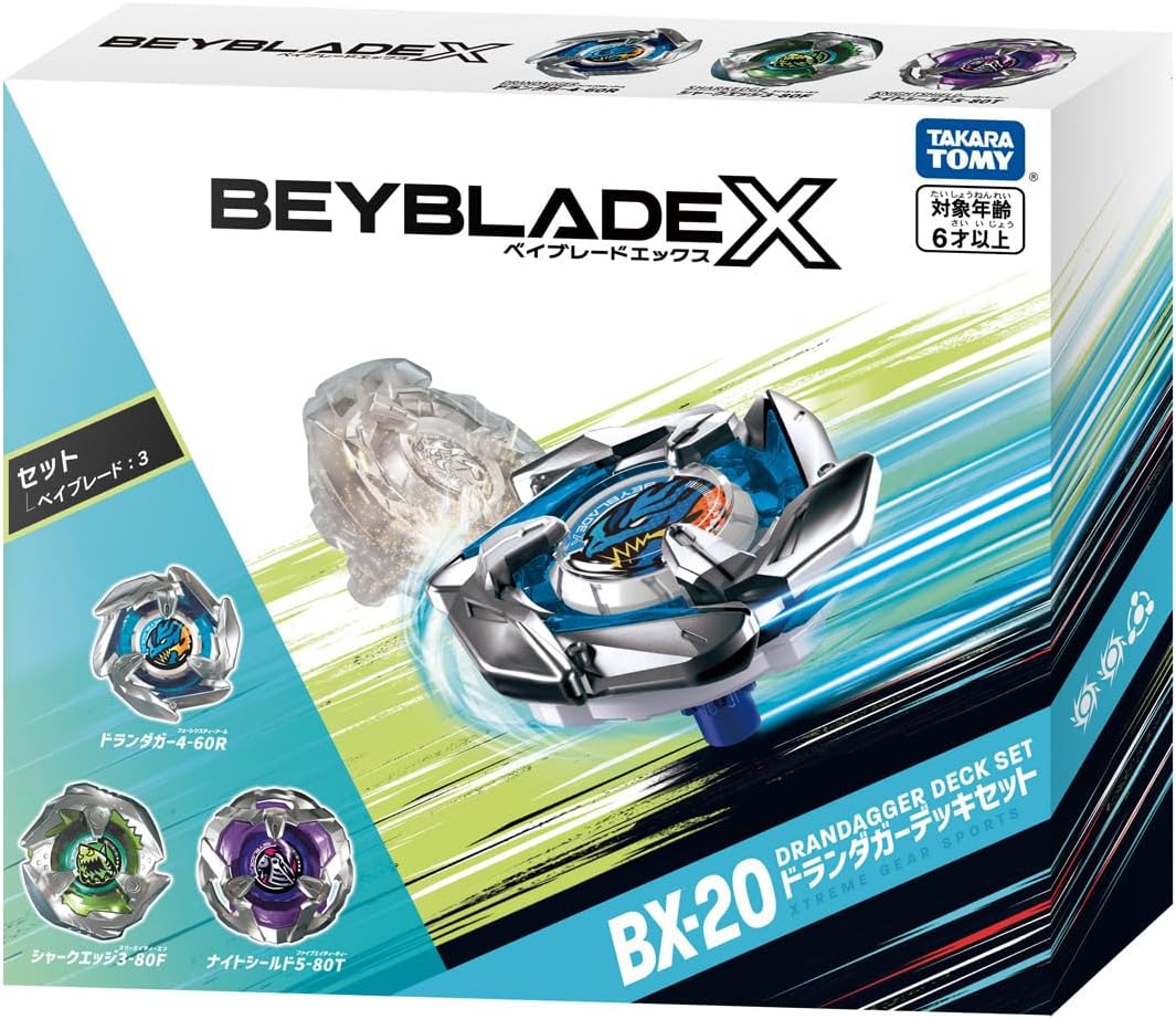 BEYBLADE X BX-20 Drunda Garer Deck Set E9100
