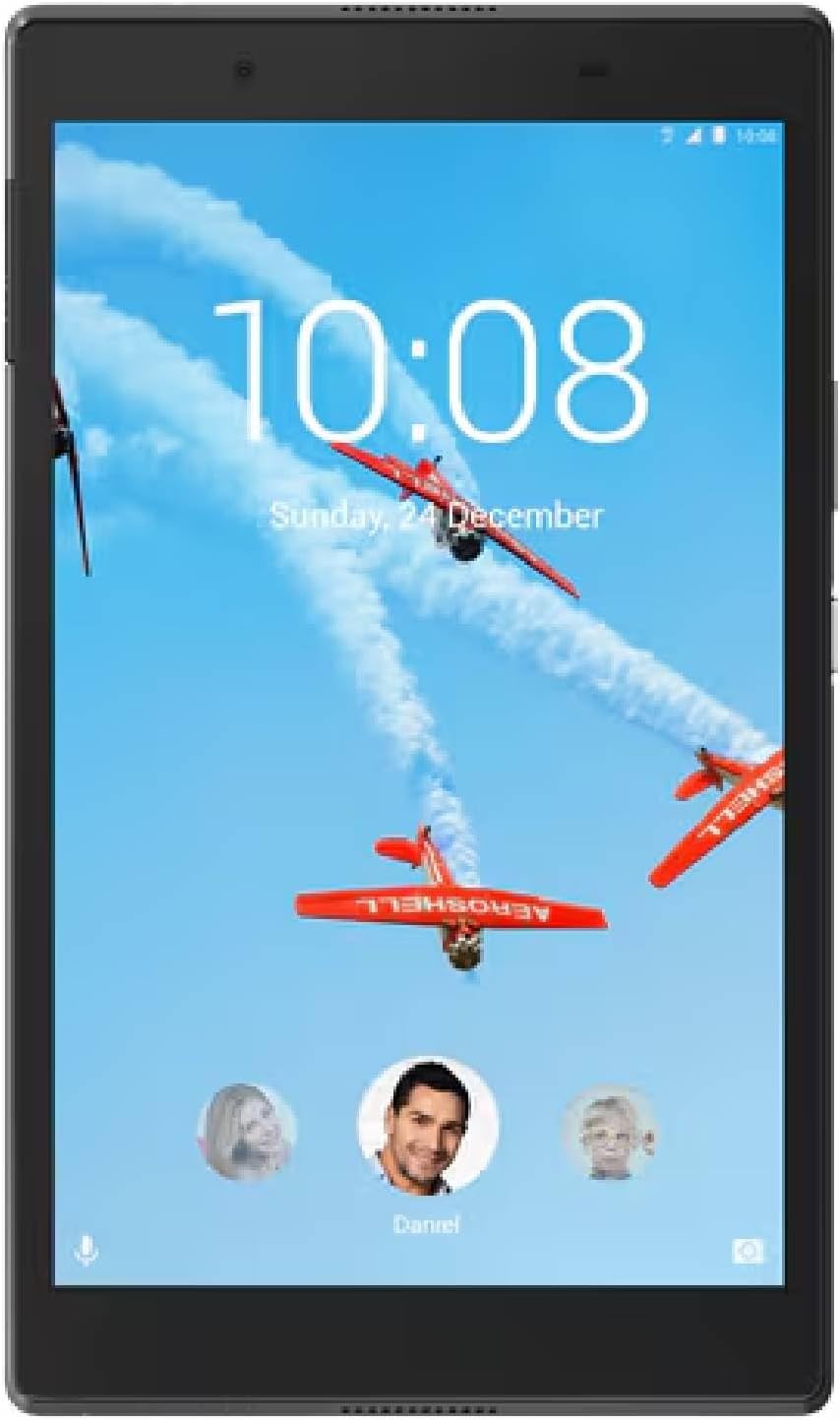 Lenovo Tab 4, 8in Android Tablet, Quad-Core Processor, 1.4GHz, 16GB Storage, Slate Black, ZA2B0009US (Renewed)