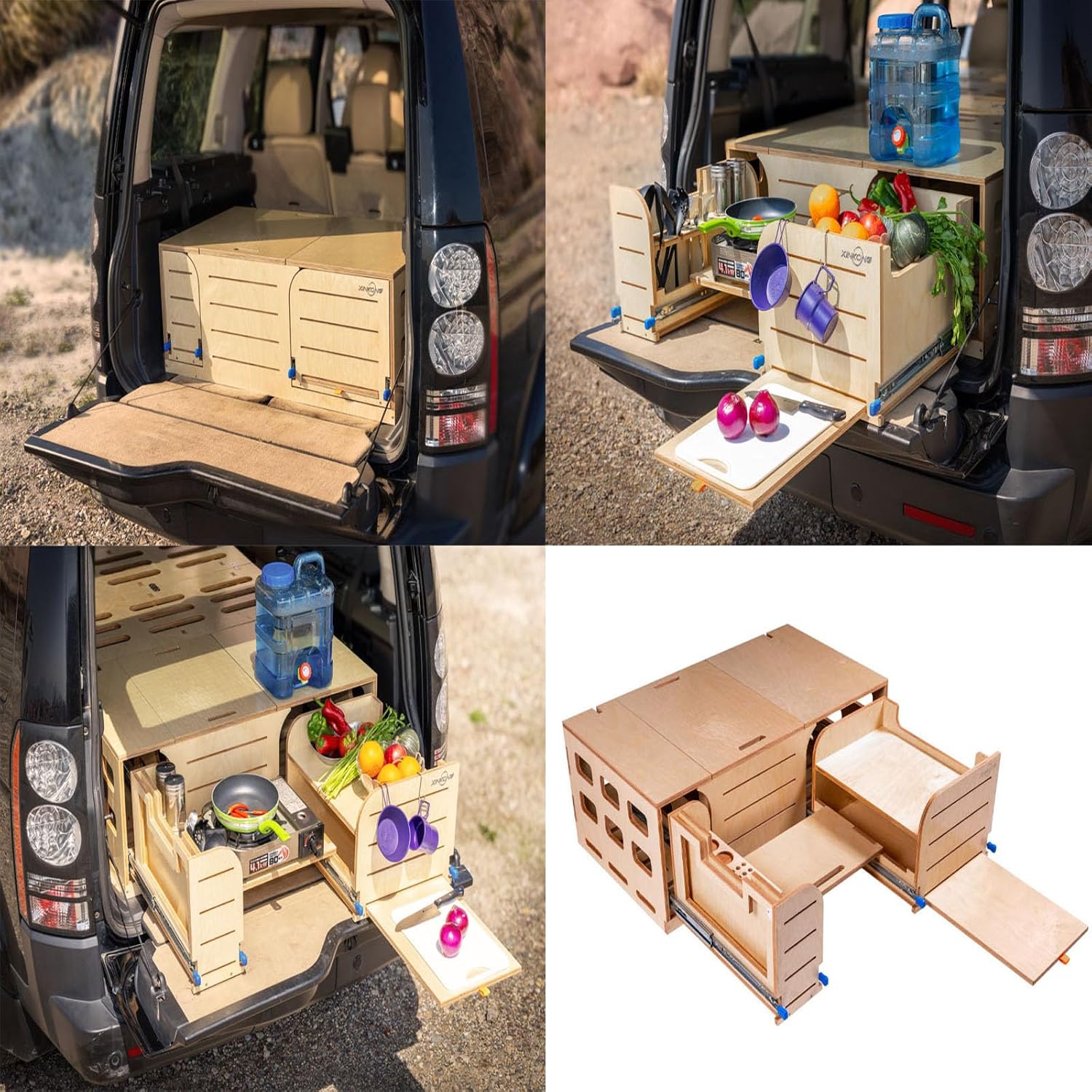 XK WD1000 Overland Kitchen Box All-in-One Camping Kit Q148213