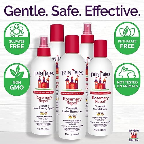 Fairy Tales Rosemary Repel Daily Kids Conditioning Spray, 8 fl oz W90412