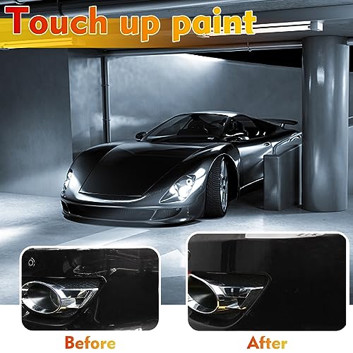 Touch Up Paint Pen for Cars, Scratch Repair, 0.4oz Black F95605