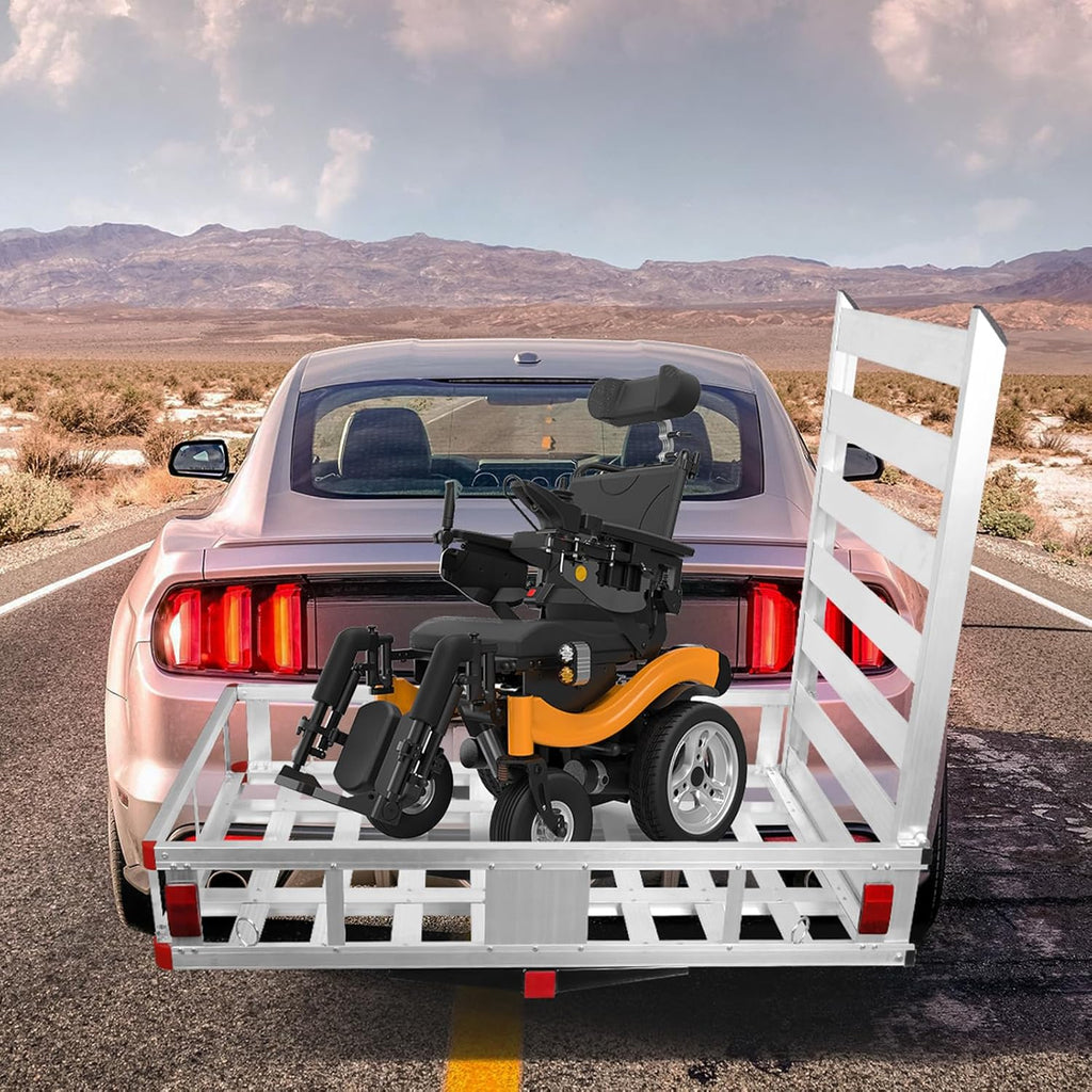 50" x 29.5" Hitch Cargo Carrier 500lb Capacity for 2" Receiver, SUV Truck Pickup T1416