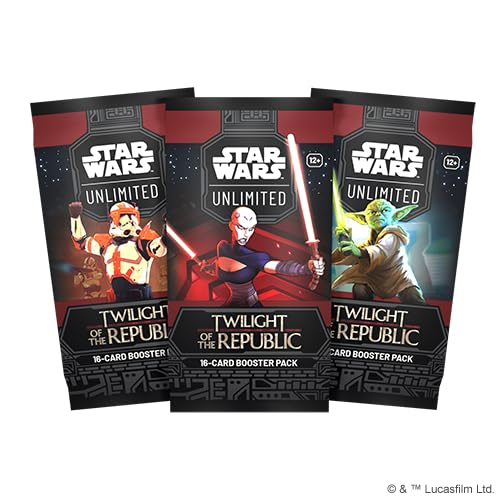 Star Wars: Unlimited TCG Twilight of The Republic Booster Display (24 Packs) by Fantasy Flight Games O87805