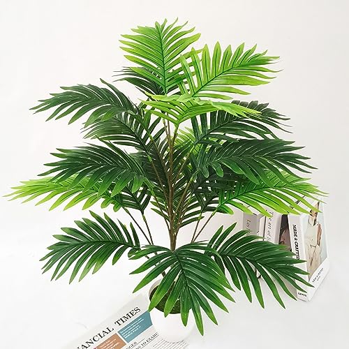 Ollain 30" Artificial Areca Palm Bush 2PCS Plastic Greenery H18092