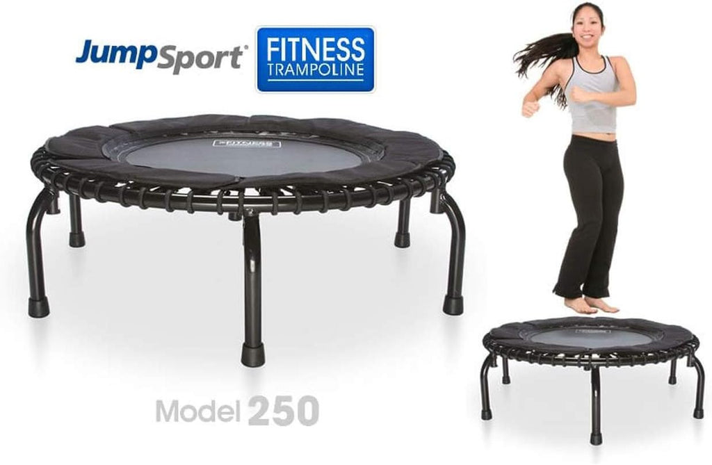 JumpSport 250 Indoor Rebounder Mini Trampoline with Handle Bar B516