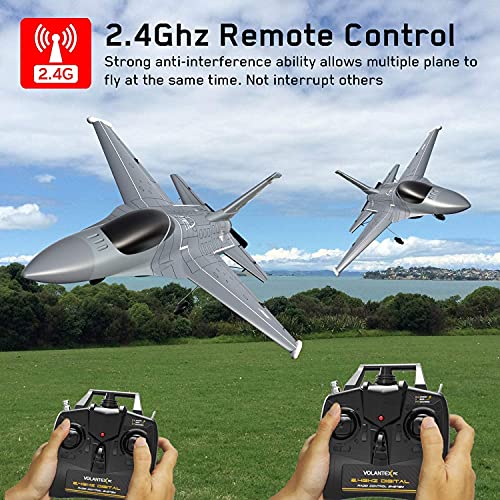 VOLANTEXRC 4CH RC Airplane F-16 Fighting Falcon Ready to Fly with Xpilot Stabilizer C4428