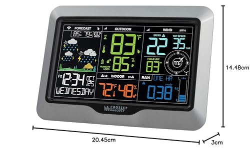 La Crosse Technology V42-PRO-INT Smart Wi-Fi Weather Station E575989